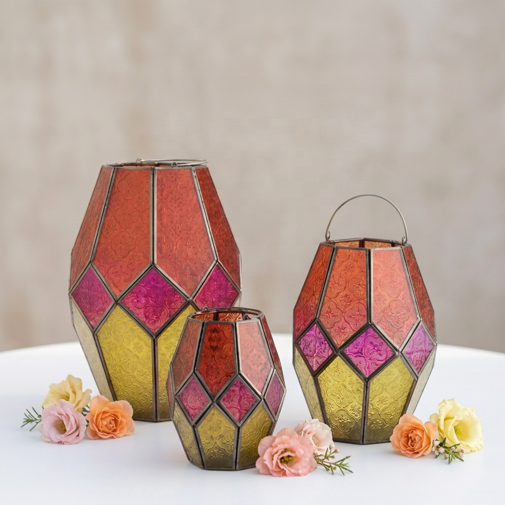 Naranja, Rosa y Amarillo