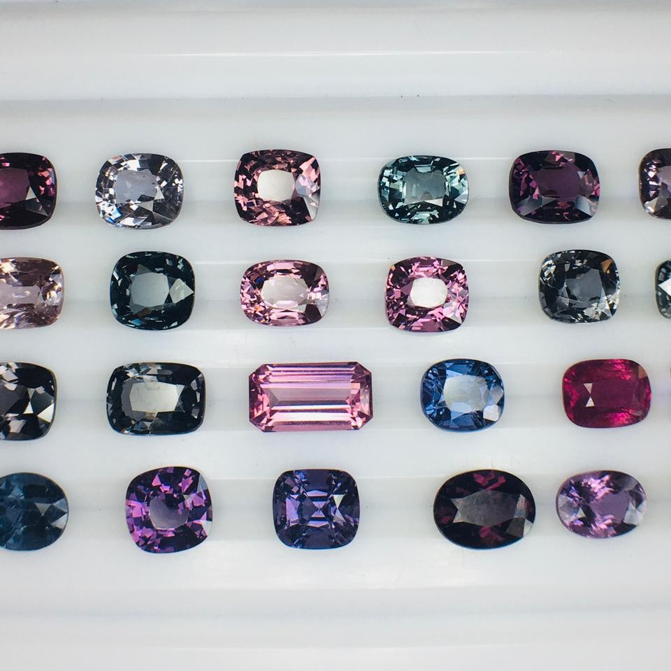 Pink Purple Blue Red