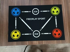 Customized Agility Soccer Football Footstep Training Mat Soccer <strong>Trainer</strong> Dribble Silent Auxiliary Props Non-Slip Silent Equipment - Product Image 6