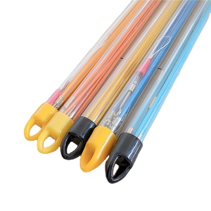 4mm*50cm Multi-function Fiberglass Push Pull Rod with Hook and Hole <strong>Tips</strong> - Product Image 1