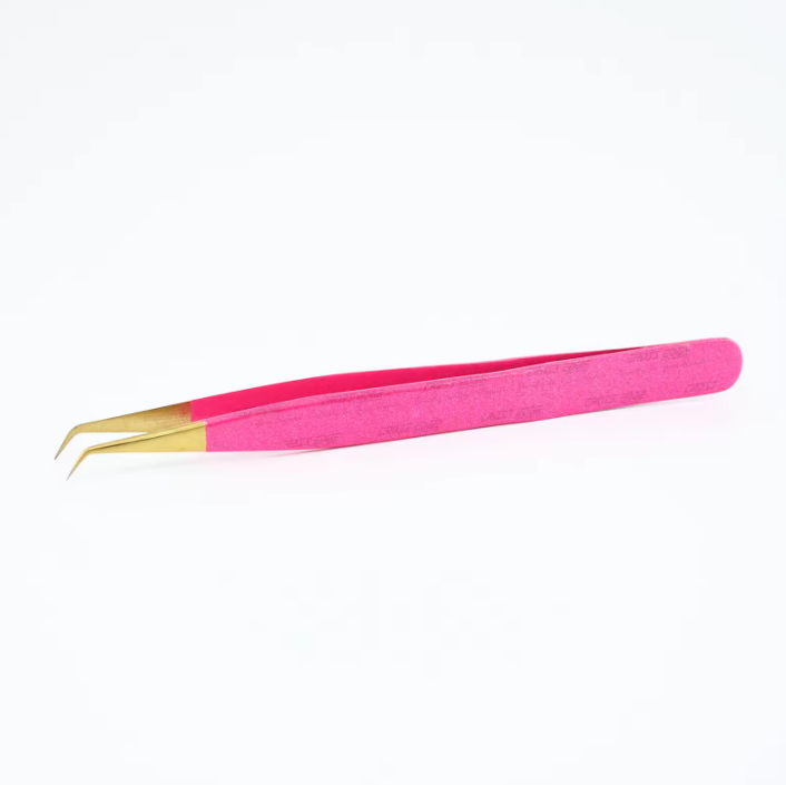 Pince à épiler 45 degrés 12 cm