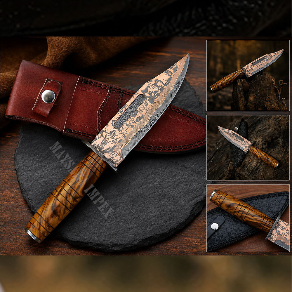 Copper Hunting Knife