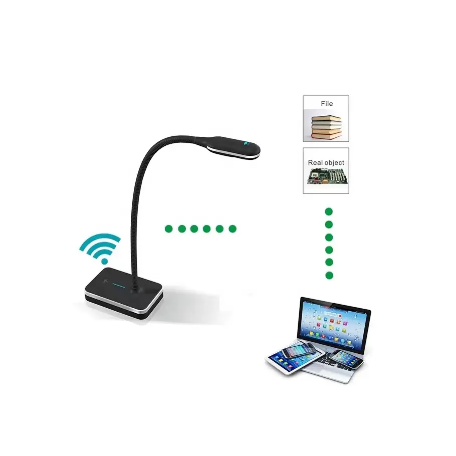 Siêu Độ Nét Cao 10MP USB Kỹ Thuật Số Trên Cao Máy Chiếu Máy Quét Tài Liệu Máy Ảnh 4K Wifi