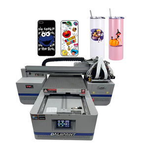 高速TX800/I3200フラットベッドプリンタ4060 UV XP600プリントヘッド3Dエンボス + ワニスデジタルインクジェット800プリンタ新状態 - Product Image 1
