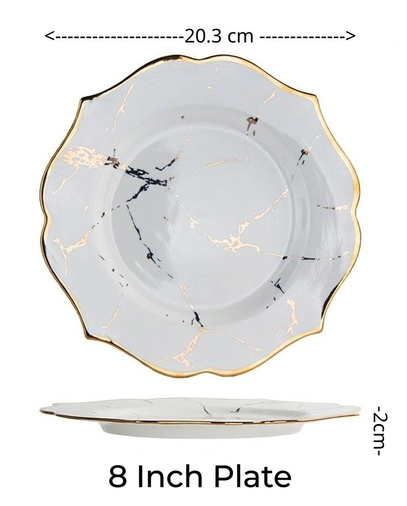 Assiette 8"