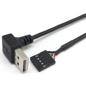 Custom <strong>USB</strong> Cable a <strong>Type</strong> Male Female Right Angle Mini <strong>B</strong> <strong>Type</strong> DC3.5 Plug to Dupont 2.54mm 4p Connector Custom <strong>USB</strong> Cable - Product Image 2