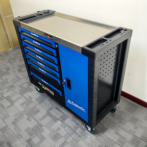 PHIXWELL METAL STORAGE CABINET <strong>WITH</strong> 7 DRAWERS <strong>TOOL</strong> CABINET <strong>WITH</strong> <strong>CASTERS</strong> and PROFESSIONAL <strong>TOOLS</strong> - Product Image 5