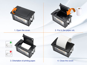 Cashino <strong>Printer</strong> CSN-A2 2&quot; 58mm Micro Front Panel RS232/TTL/USB Interface Thermal Receipt <strong>Printer</strong> for Medical Printing Equipment - Product Image 5