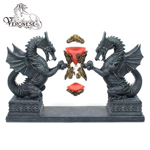 VERONESE tasarım-hiçbir kötü GARGOYLE - POLYRESIN ve soğuk döküm bronz sanat ev dekor heykelcik