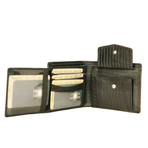 Lizard Leather Pattern <strong>Wallets</strong> Wholesale RFID Blocking Men's <strong>Wallets</strong> with <strong>Custom</strong> Logo Design OEM/ODM Card Holder Genuine Leather - Product Image 5