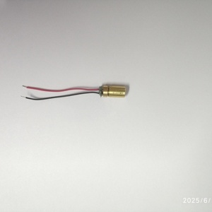 6x 11.5mm赤点レーザーダイオードモジュールAPC回路付き650nm 5mwレーザーポインター距離メーター用ミニ新レーザー部品
