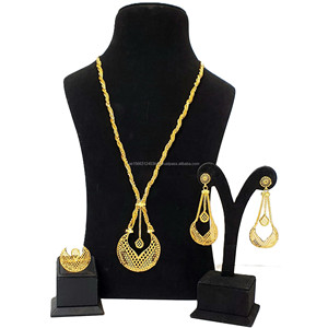 Attractive African New Designs by SARA <strong>Dubai</strong> 24KT Gold Plating Non Tarnish High Quality Material Online Offer Direct Factory NEW - Product Image 1