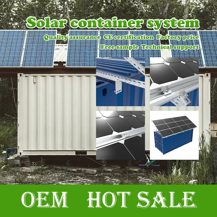 Egret năng lượng mặt trời nhà sản xuất năng lượng mặt trời container gắn hệ thống năng lượng mặt trời Kệ container cấu trúc