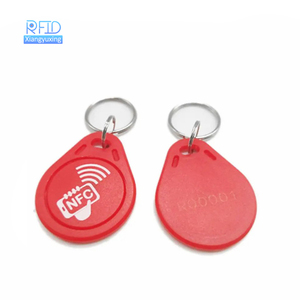 用于门禁控制的125KHz可写定制徽标ABS ID钥匙扣钥匙扣 - Product Image 5