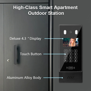 Factory Price <strong>IP</strong> <strong>System</strong> 7 Inch Monitor Wire <strong>Video</strong> Door Phone <strong>Intercom</strong> <strong>System</strong> Supporting IR Night Vision Camera for Home Security