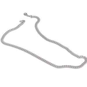 925 Sterling Silver Excellent Quality Curved <strong>Chain</strong> For Men And Women Handmade Designer Trendy Classic Design - Product Image 3