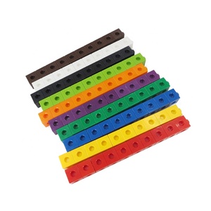 100 parçalı bağlama küpleri Set - STEM sayma, sıralama ve çocuklar için bağlantı blokları - Product Image 6