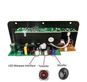 Home <strong>Amplifier</strong> with Mono Channel Bluetooth 30-120W <strong>Output</strong> FM Radio USB TF SD Mic Remote Bass <strong>Control</strong> Mic for Home Use - Product Image 5