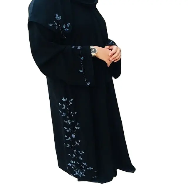 Kimono islámico para mujer, vestido abaya largo de Dubái, nuevo diseño, fresco y hermoso