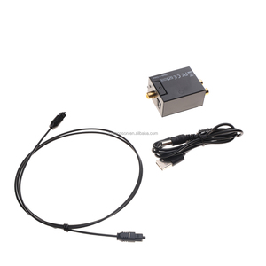 電源付きデジタル-アナログオーディオコンバーターデジタル光信号-アナログ信号コンバーター - Product Image 5