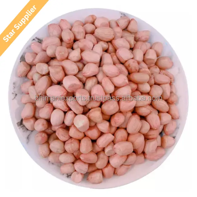 Best Factory Wholesale Jumbo Peanuts blanched peanut 100% Natural Peanut Kernels Cheap shelled Raw Peanuts