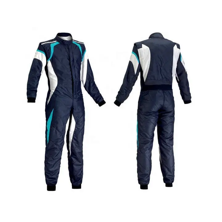 El color y el diseño más populares Go Kart Racing Level 2 Car Racing Overol Material personalizado Hombres Go Kart Racing Trajes