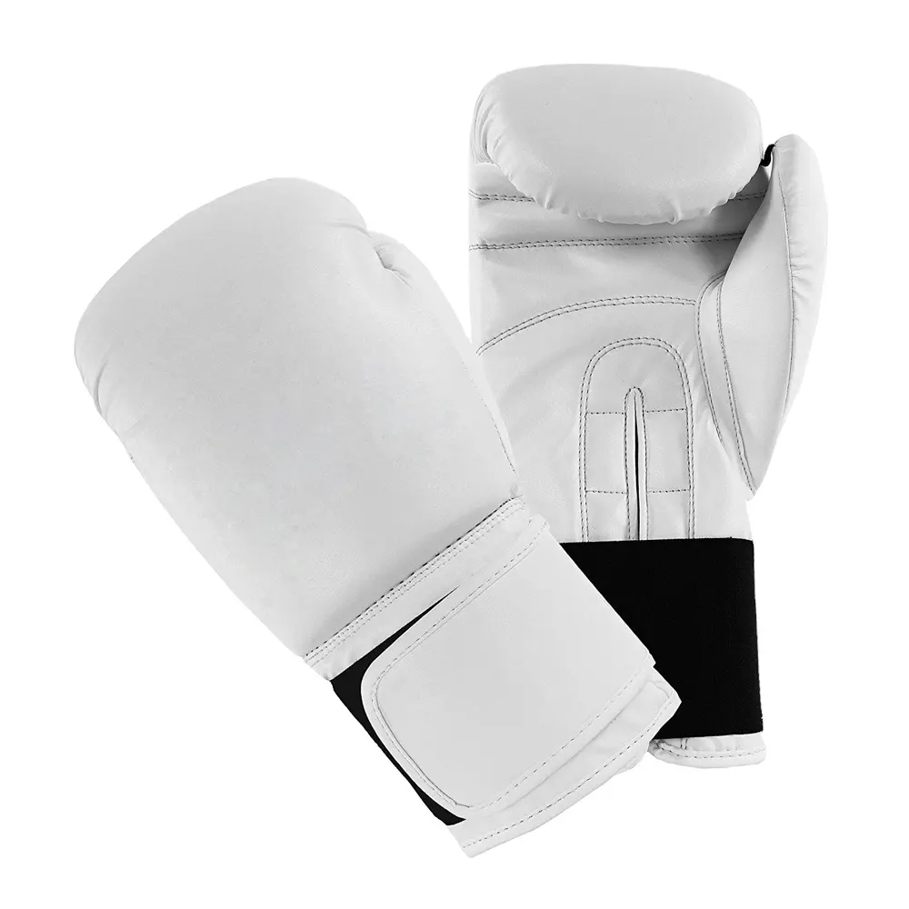 Рекламный Логотип, оптовая продажа, кожаные тренировочные боксерские перчатки из воловьей кожи, 2024