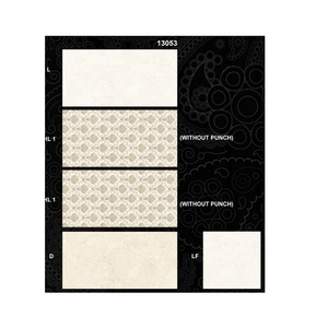 瓷砖不同类型地砖列表釉面找平亚光表面乡村陶瓷陶瓷地砖 - Product Image 4