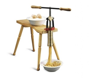 Bigolaro 6-Mảnh Mì Nhà Sản Xuất Và Máy Đùn Cấp Thực Phẩm Thép Không Gỉ Công Cụ - Product Image 1