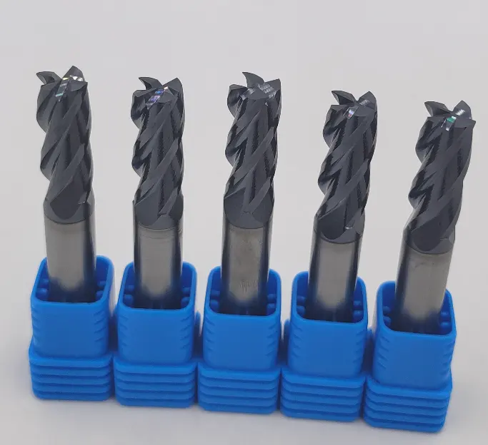 Bốn Sáo Flat End Mills (50HRC)