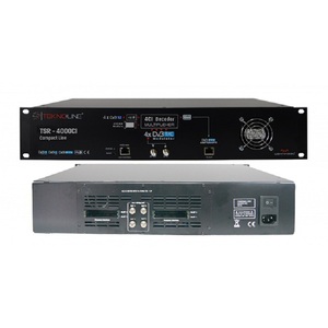 Independent 4 x DVB-S/S2 <strong>Inputs</strong> Qam Modulator Decoder <strong>Multiplexer</strong> for Radio &amp; TV Broadcasting Equipment - Product Image 1