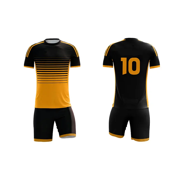 Uniforme de fútbol de colores personalizados, nuevo modelo, venta al por mayor, de secado rápido, logo personalizado a la moda