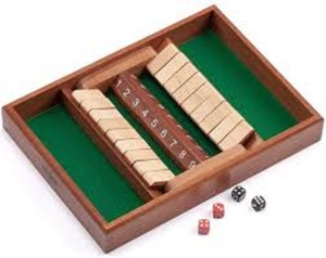 子供と大人のためのカスタマイズ可能な木制Shut the Boxボードゲームカラフルなデザインの教育玩具 - Product Image 5