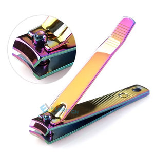 Function Finger Nail &amp;Toenail Clippers for Men and Women Stainless Steel Nail <strong>Cutter</strong> with Catcher - Product Image 2