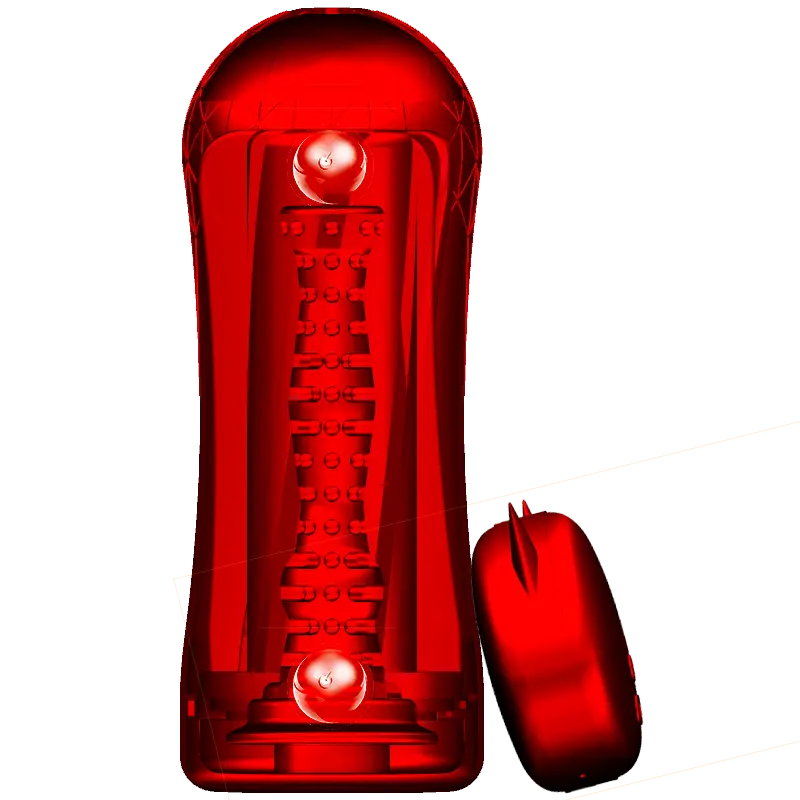 Usb 10 Snelheden Hand Gratis Volwassen Elektrische Vibrerende Kogel Afstandsbediening Masturbatie Cup Apparaat Mannelijke Masturbator Sex Toy