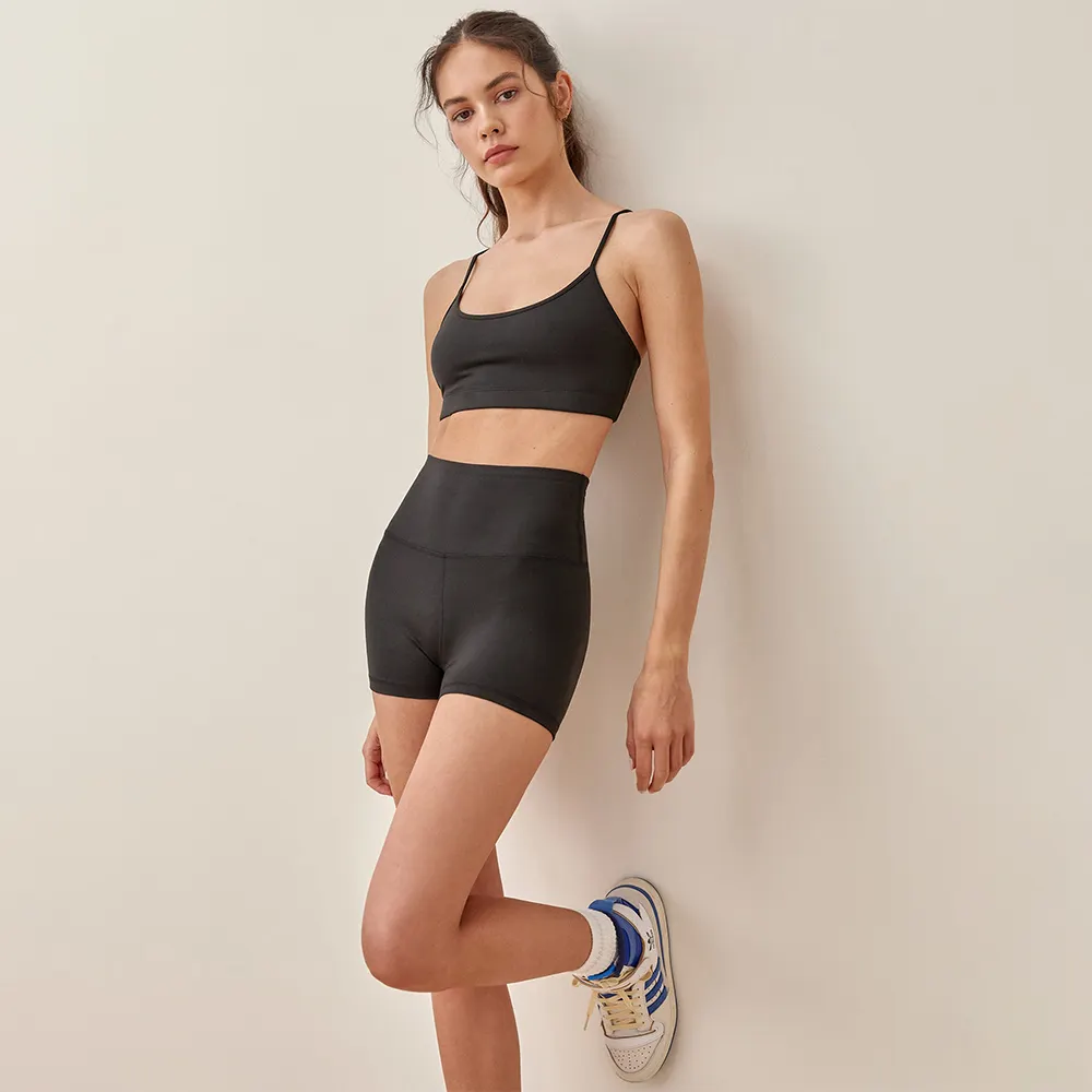 Conjunto de motociclista de cintura alta, shorts e bermudas esportivas, conjunto feminino para yoga, academia, atletismo, treino, academia, yoga