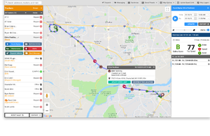 Plataforma de Software de seguimiento GPS multifuncional en línea, Sistema de Seguimiento GPS con plataforma giratoria