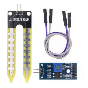 LM393 Bodenfeuchte sensor Hygrometer Erkennung Feuchtigkeit Sensor Modul Entwicklung Bord DIY Roboter Smart Auto - Product Image 1