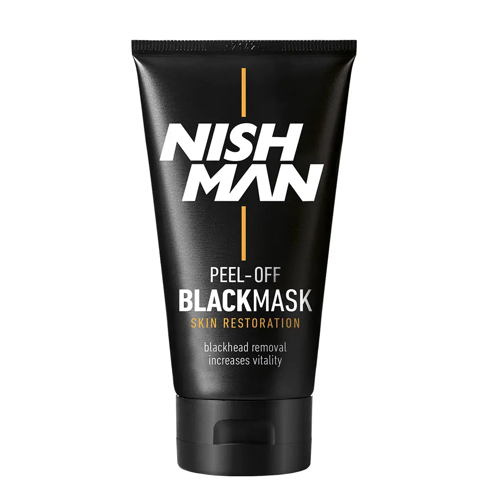 Paraben Free & Pore Deeply Cleaning Cream Based Nishman Peelable Black Face Pack For All Skin Type