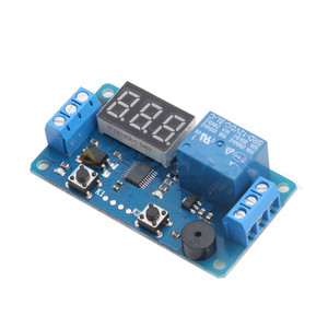 Digitales LED-Zeit verzögerung relais modul DC 12V Timer Relais Zeit steuerungs schalter Trigger Timing Board SPS Automation Auto Summer