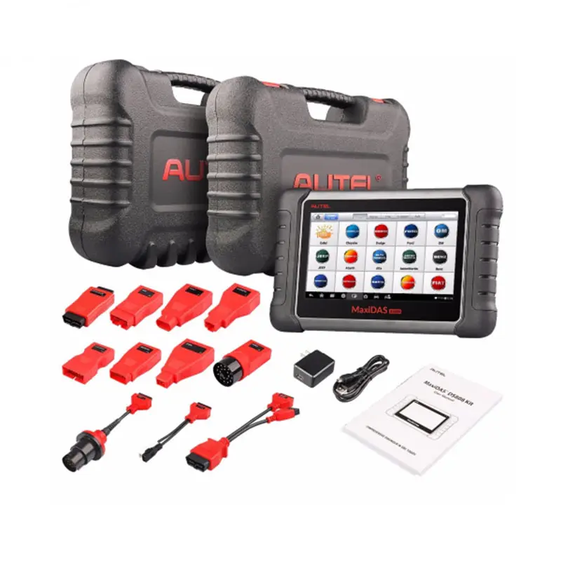 Autel-أداة تشخيص السيارات, أداة التشخيص عالي الجودة OBD2 أداة تشخيص السيارة Maxidas DS808K وظائف التشخيص EPB // DPF/SAS