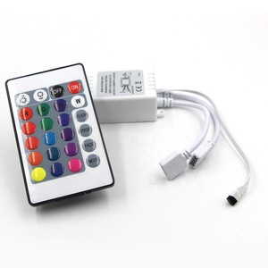 DC 12V 24V LED RGB Fernbedienung 24Key 44Key Mini IR RGB LED Strip Controller Fernbedienung 24key 44key IR LED Controller - Product Image 4