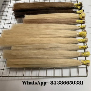BAMBOOHAIR 100% ham bakire işlenmemiş insan saçı toplu çift çizilmiş tığ örgüler insan yapımı için peruk yapımı için - Product Image 2