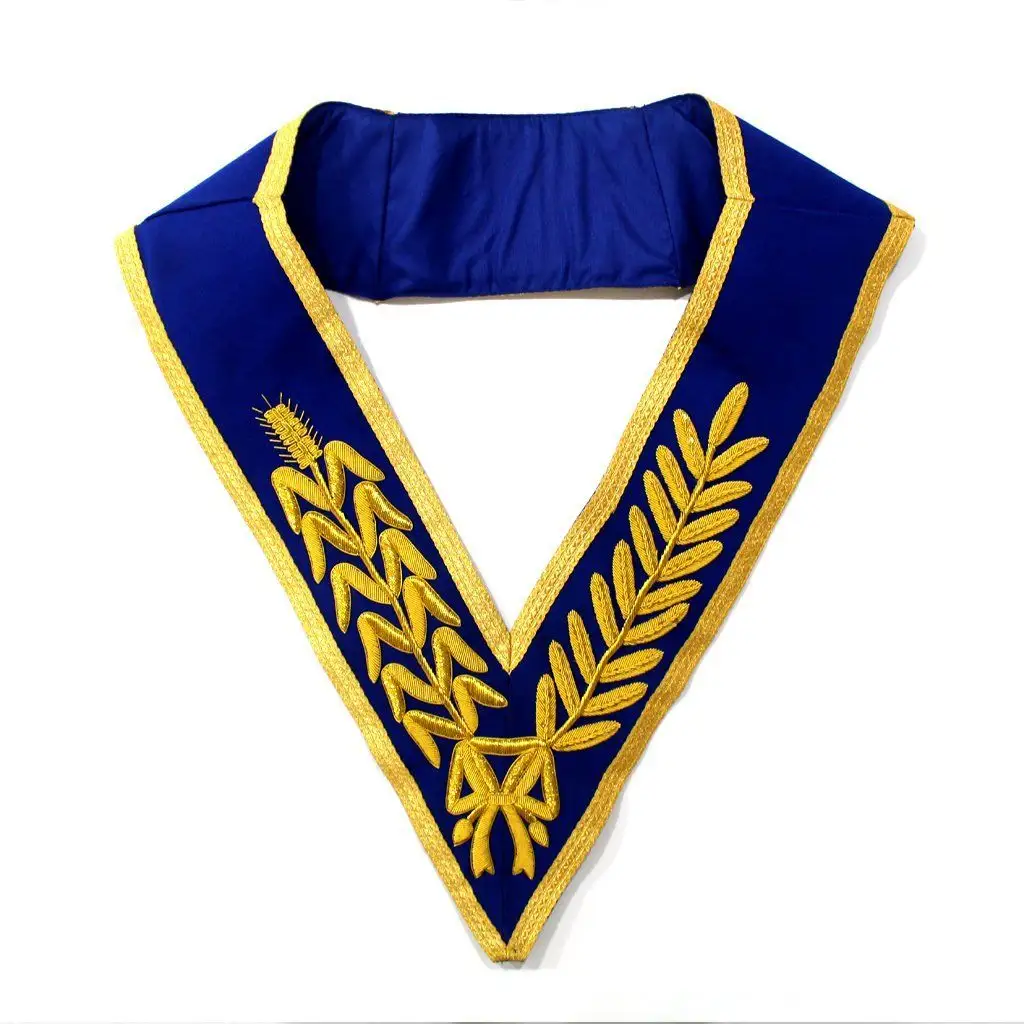 OEM high quality military Masonic Regalia ROYAL ARCH EMBROIDERED - Collar- customize color and designs -military items