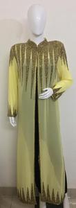 Abaya maxi vestido longo musculino, vestido longo casual cafetã com estampa de impacto, moda feminina, trabalho manual <span class=keywords><strong>S</strong></span>-4XL