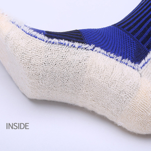 Yüksek kalite ucuz fiyat erkek Anti kayma futbol tam pamuklu yüksek çorap futbol sıkıştırma futbol çorap - Product Image 4