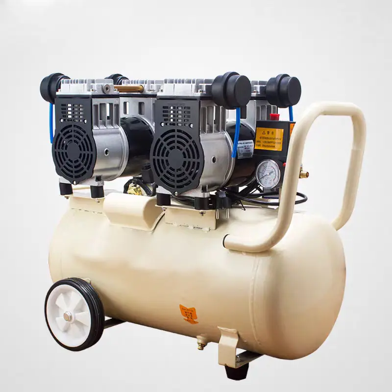 2 hp Oilless сжатого воздуха машина трафаретная печать воздушные компрессоры компрессор 50л 220В