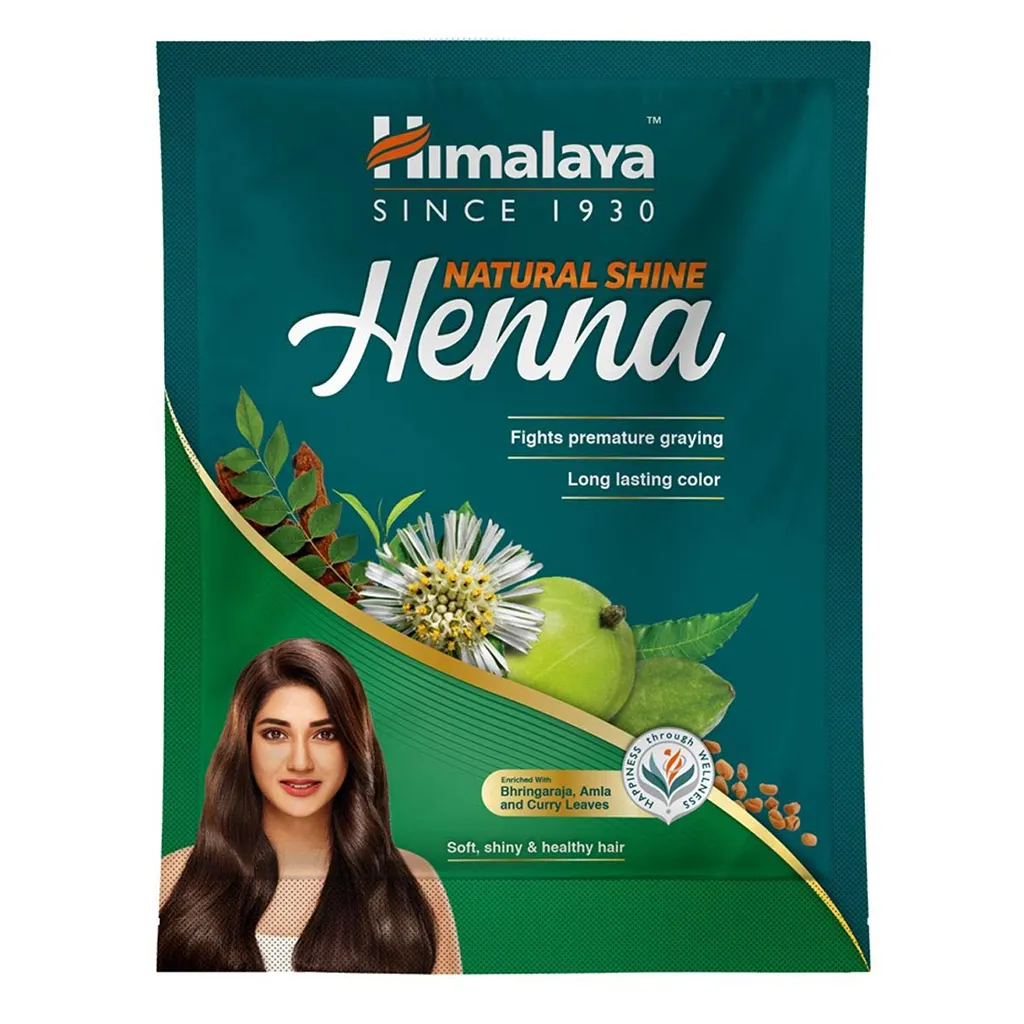HIMALAYA Shine Henna Pulver-Kräuter Henna Pulver-Himalaya Henna Pulver-Himalaya Mehndi