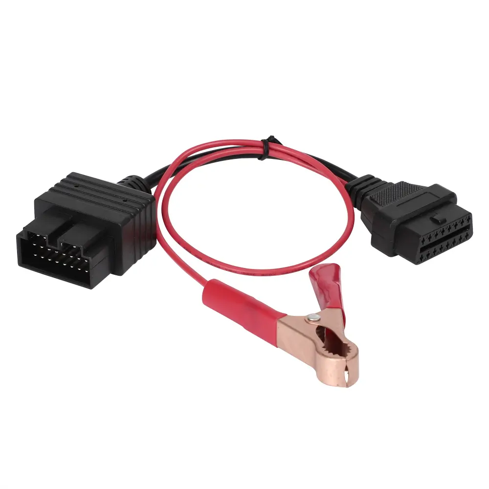 16pin maschio fibbia in metallo a 16pin femmina OBD 2 OBD ll OBD 2 cavo di prolunga connettore per diagnosi manutenzione camion