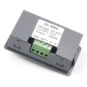 DC Motor Controller PWM Einstellbare Geschwindigkeit Digital anzeige Encoder Frequenz regler ZK-BMG DC 9-60V 12V 24V 36V 48V 12A - Product Image 5